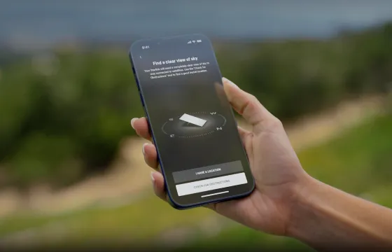 App Starlink instalação